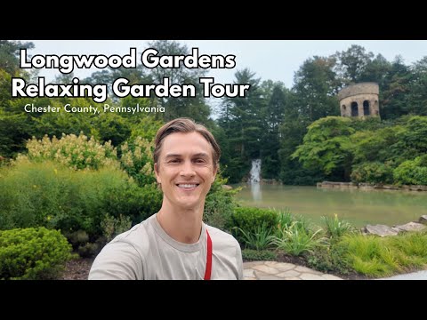 LONGWOOD GARDENS - Complete Garden Tour in Autumn