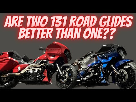 TWO ARE BETTER THAN ONE? Harley Davidson Road Glides!!!