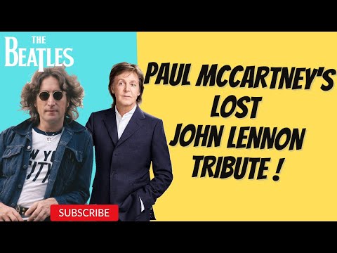 Paul McCartney's RARE John Lennon Tribute: "Strawberry Fields", "Help!", and "Give Peace a Chance"