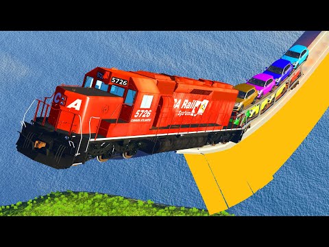 Train Accident #19 - BeamNG Drive