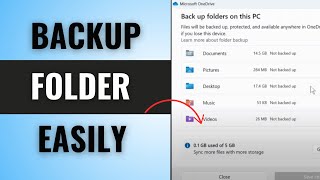 How to Backup Folder on OneDrive