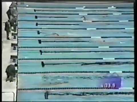 1996 | Kieren Perkins | Olympic Gold | 14:56.40 | 1500m Freestyle | Kowalski Silver | 1 of 2