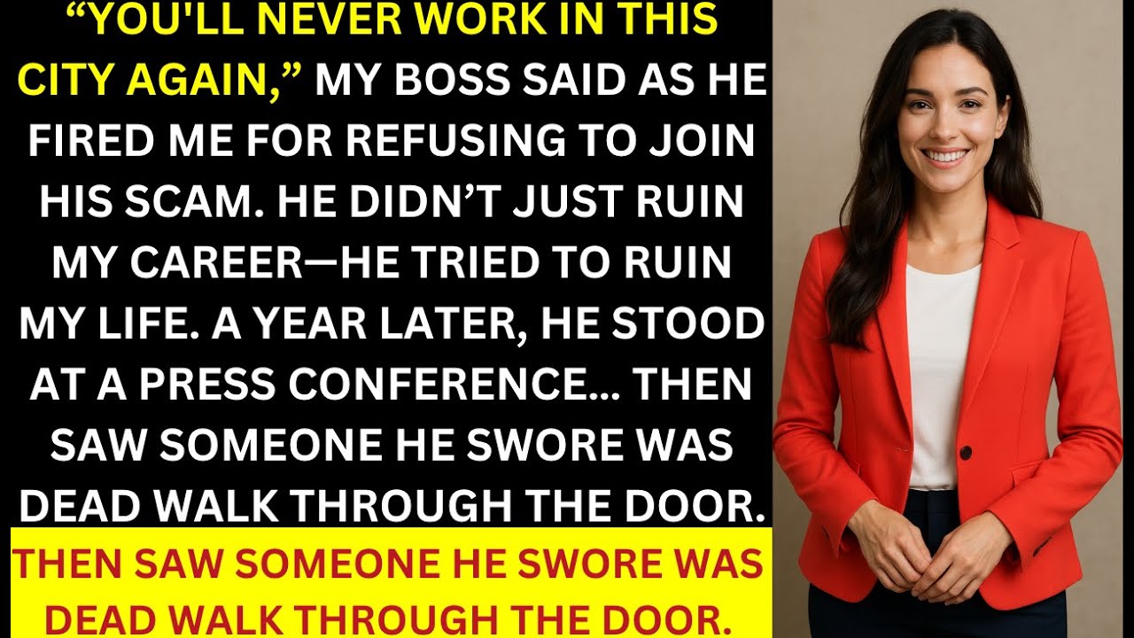 Boss Fired Me For Refusing To Be Part Of His Scam - Exactly 1 Year And 2 weeks Later, A Call Came In