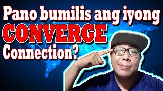 How to speed-up your (CONVERGE) connection