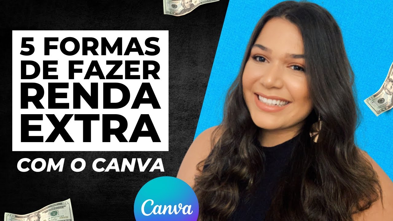 5 SERVIÇOS que você pode VENDER para fazer uma RENDA EXTRA com o CANVA