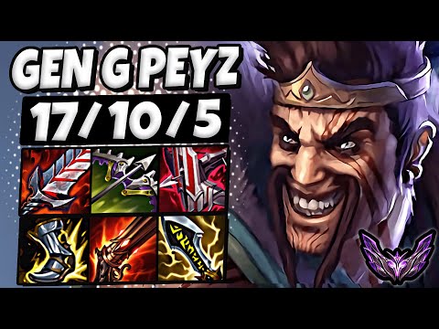 Draven vs Caitlyn ADC [ Gen G Peyz ] Patch 14.11 Korea Master ✅