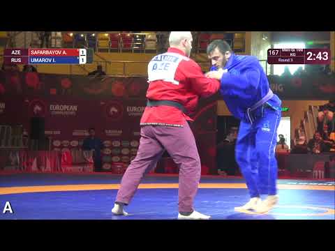 Round 3 Men-Gi - 100 kg: A. SAFARBAYOV (AZE) v. I. UMAROV (RUS)