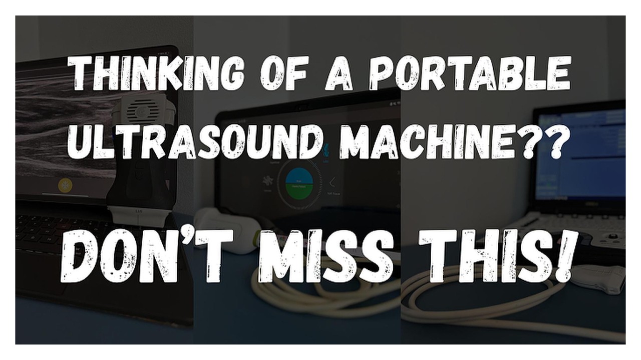 Choosing a Portable Ultrasound for MSK? Watch This Before You Buy (Handheld vs Laptop)