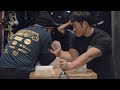 세미프로 VS 프로 팔씨름 연습