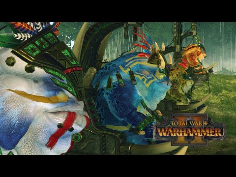 THE BEST SPELLCASTERS - All-Slaan Lizardmen Multicast // Total War: Warhammer II Online Battle