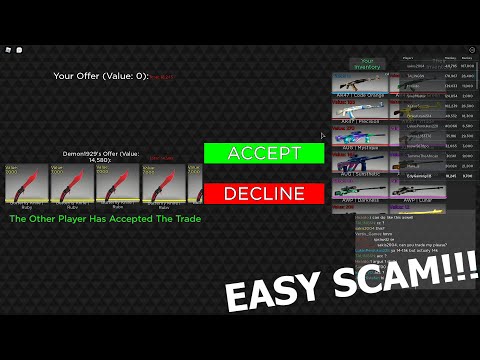 EASY SCAM | ROBLOX COUNTER BLOX | +100K VALUE