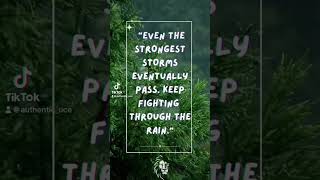 Storms pass. Keep pushing through the rain!💪 #youtubeshorts #motivation #quotes #faith #life #hope