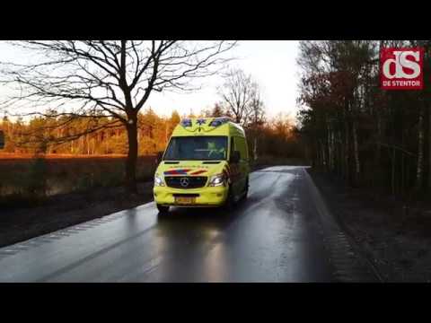 Glibberen over de Nieuwe Zuidweg in Heerde