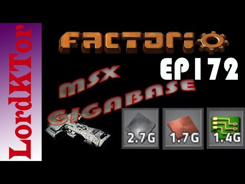 Factorio 0.16 MSX Gigabase EP172: Fusion Reactors Done!