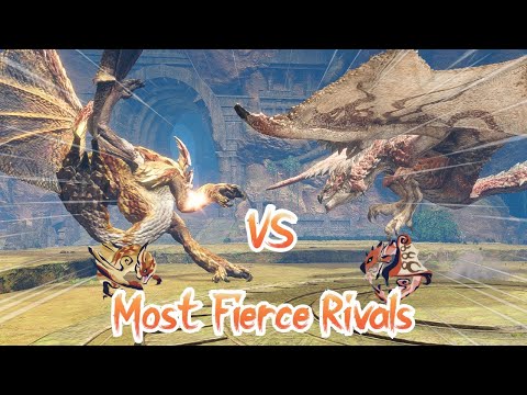 Seregios VS Rathalos An Aerial Showdown Turf War Deathmatch | Monster Hunter Sunbreak