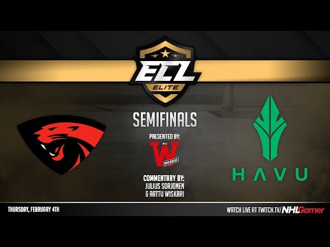 hREDS vs HAVU Gaming - ECL 11 (Elite) Semifinals | NHL 21 EASHL 6s