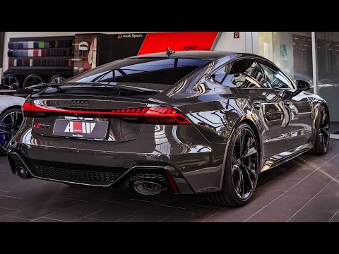 AMAZING LOOKING 2023 AUDI RS7 - In Interior and Exterior details