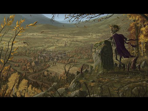 Haunted Village Ambience 🦇 3 Hours of Relaxing Majestic Fantasy Orchestral, White Noise (Vol.2)