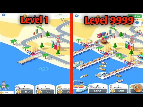 Idle Aqua Park New Updated MAX LEVEL EVOLUTION ALL UNLOCKED - YouTube
