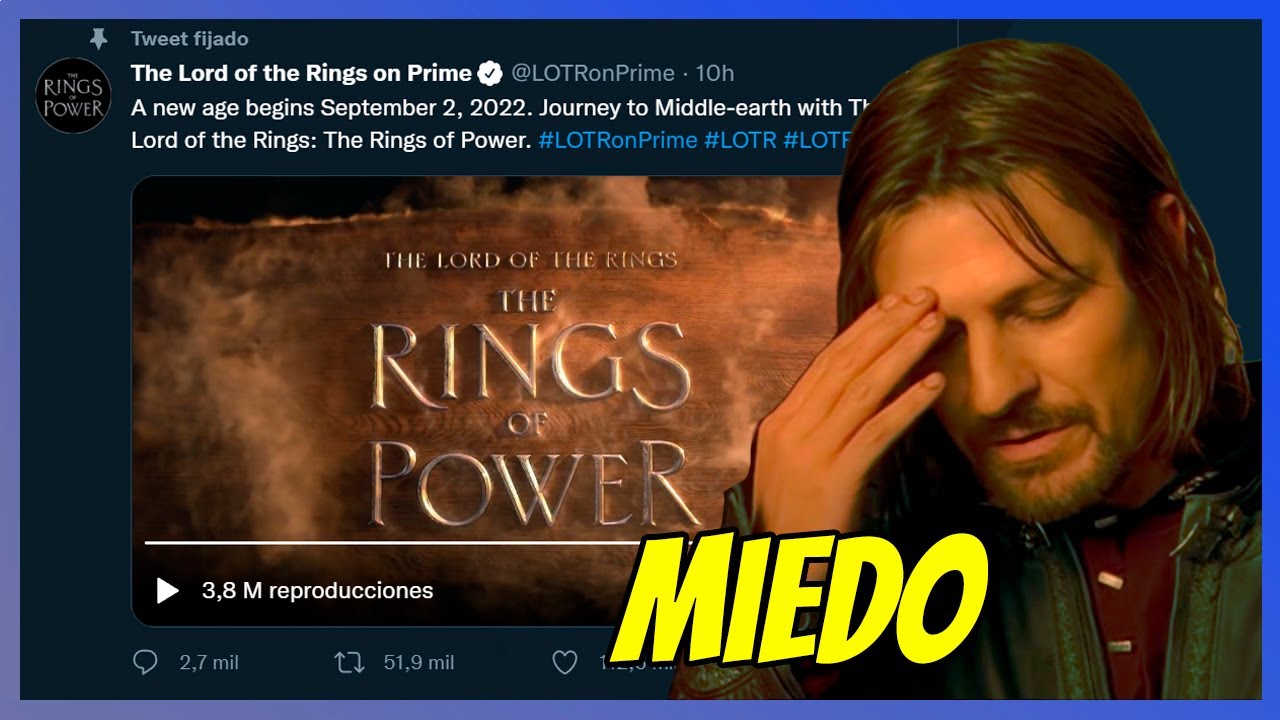 ¿Van a deconstruir a Tolkien? Los Anillos de Poder (The Rings of Power) Teaser
