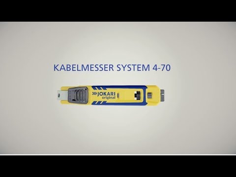 Миниатюра изображения товара Инструмент для зачистки кабеля Jokari 4-70 / 70000