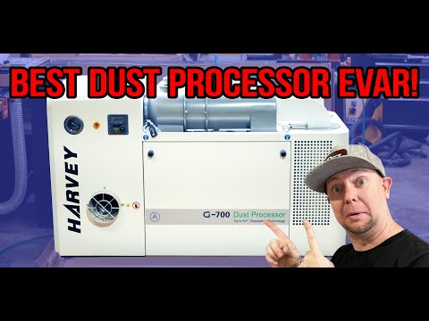 Unboxing and setting up the Harvey G-700 Dust Processor