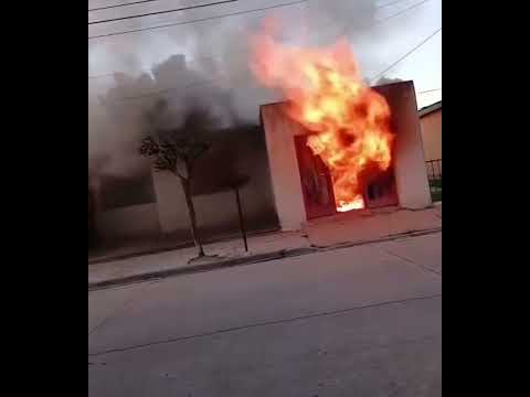 INCENDIO CORONEL PRINGLES