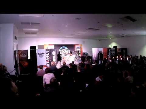 Karl Brazil  - clinic at the Masterclass - London Drum Show 2015