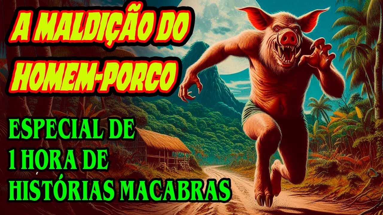 HOMEM PORCO 1 HORA DE HISTÓRIAS ASSUSTADORAS