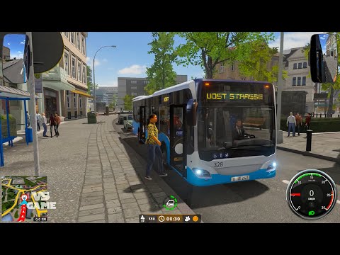 New Bus Unlocked - Bus Driving Sim 22 OviLex Gameplay