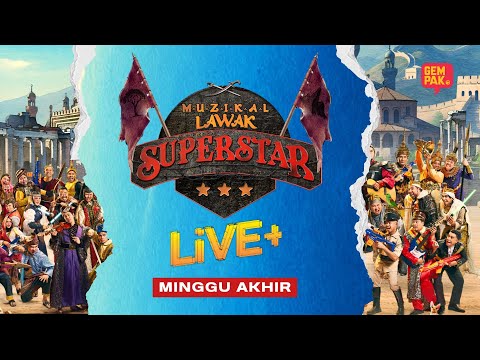 [LIVE] MUZIKAL LAWAK SUPERSTAR 5 LIVE + - MINGGU AKHIR