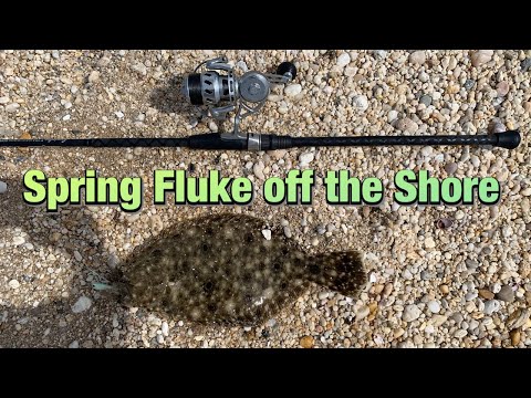 Fishing for Spring Fluke off the Shore Long Island NY