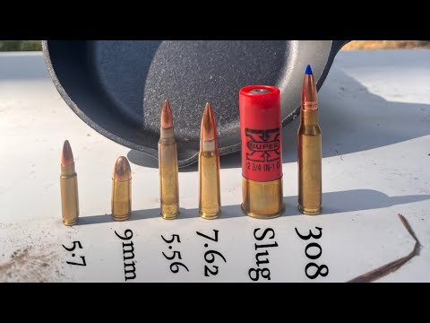 CAN THESE ROUNDS MAKE IT THROUGH THIS CAST IRON SKILLET?