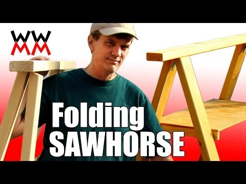 Make a Folding Sawhorse