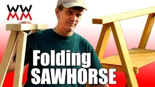 Make a Folding Sawhorse