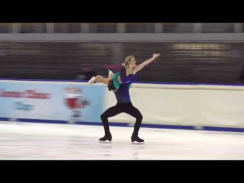 Ambre Perrier Gianesini & Samuel Blanc Klapermann FD Santa Claus Cup 2023