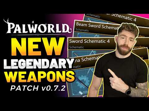 NEW Legendary Weapon Locations & Drop Rates | Palworld v0.7.2 Patch Notes