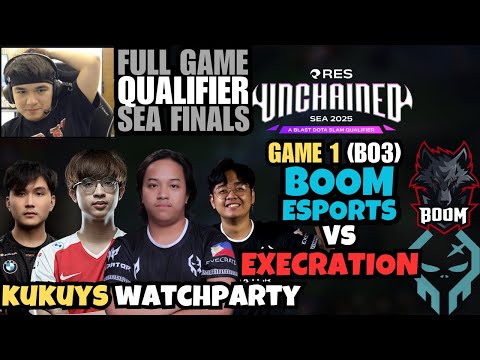 FULL GAME 1 | EXECRATION VS BOOM | SEA FINALS | KUKUYS WATCHPARTY | RES UNCHAINED