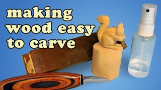 How to Make Wood Easier to Carve - Whittling and Wood Carving Tips for Beginners