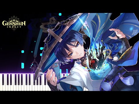 Genshin Impact Version 3.3 OST - All Senses Clear, All Existence Void | [Piano Cover] (Synthesia)
