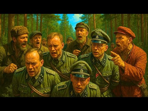 Was geschah mit SS-Offizieren, die von Partisanen gefangen wurden?