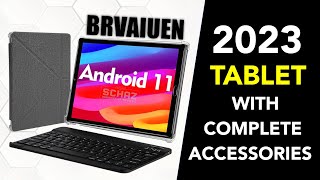 10.1'' Tablet with Accessories BRVAIUEN  🌟 UNBOXING REVIEW