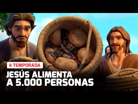 Superlibro │ Con tan solo dos panes y 5 peces pasó esto: Jesús alimenta a 5mil personas