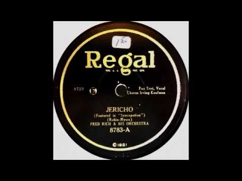 Jericho by Fred Rich and His Orchestra, 1929