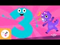 Number 3 Learn To Count Numbers From 1 To 10 The Number Three Song