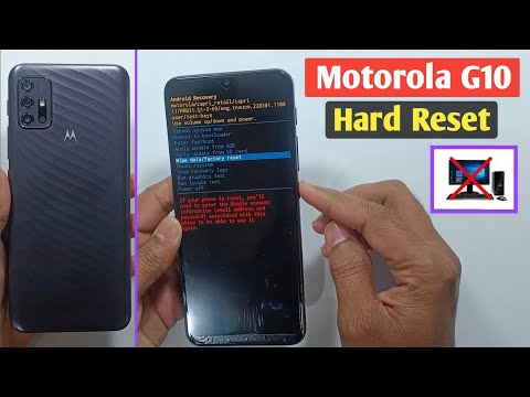 How to Hard Reset Motorola MOTO G10 Phones !!  Keep it Simple !!