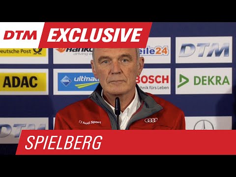 "It was clear what game was played with Timo" - Statement Dr. Ullrich - DTM Spielberg 2015