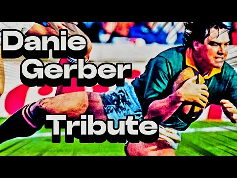 Danie Gerber Tribute - Greatest Springboks Centre Rugby Player - Unbelievable Tries #rugby #sports