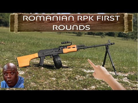 Romanian RPK First Rounds: Century Arms Romanian AES10B2