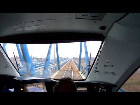 Wrocław Główny - Żmigród LK271 Cabview zaa pleców maszynisty.